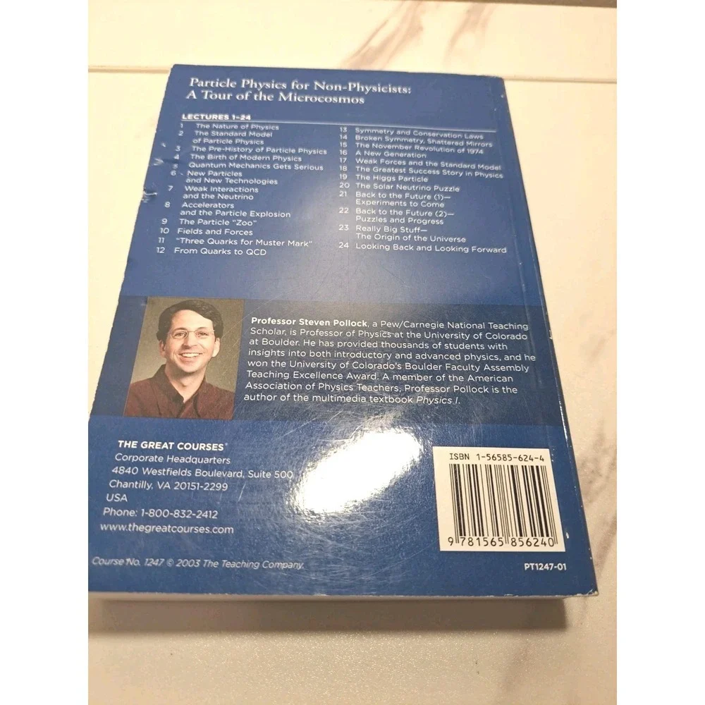 The Great Courses Particle Physics for Non-Physicists Guidebook Only**